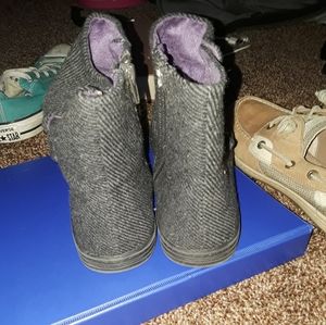 Blowfish ankle booties.